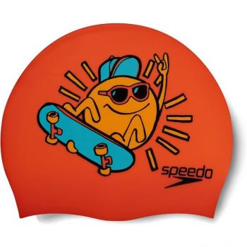 Gorro de natación junior Printed Silicone Cap Speedo