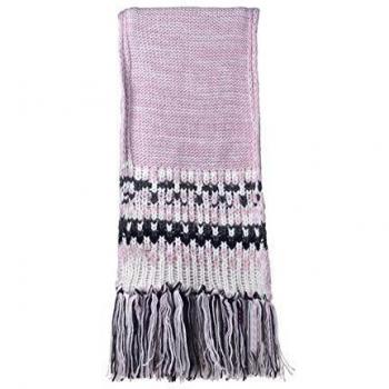Bufanda Superdry Taurus Fairisle Scarf Rosa U