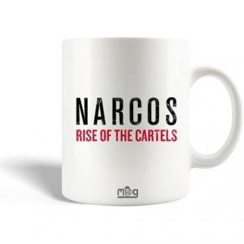 Taza de Cerámica Narcos Rise of The Cartels con Logo del Videojuego