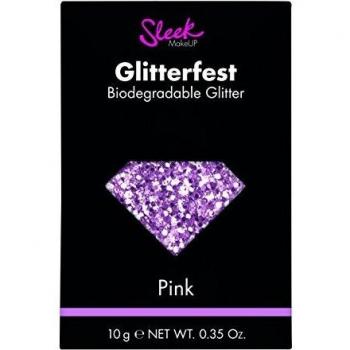 Sleek Makeup Sleek Makeup Glitterfest Biodegradable Glitter Rosa 10g