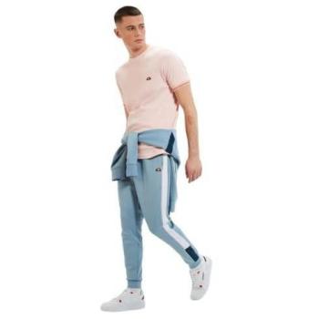 Ellesse Pantalón Largo de Chándal para Hombre Azul de Algodón de Alta Calidad, Modelo Scuole, Talla XL