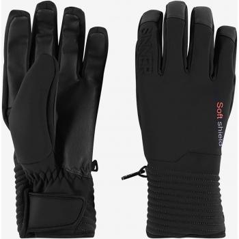 Guantes de Esquí Sinner Mont Negro para Hombre - Impermeables, Aislantes, Con Forro Cálido, Diseño Ergonómico, Puños Ajustables