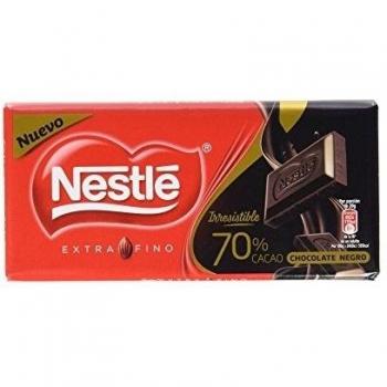 Nestlé Dark Tableta de Chocolate Negro 70% Cacao, 150g