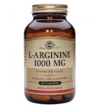 Solgar L-Arginine 1000 mg Tablets - Pack of 90