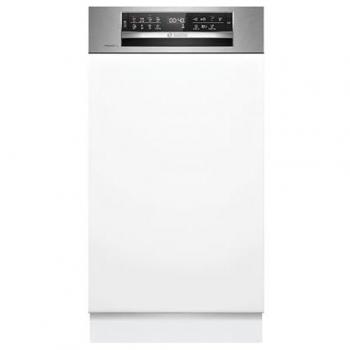 Bosch Serie 6 SPI6EMS21E Lavavajillas Semi Integrado 45cm Acero Inoxidable HomeConnect DuoPower SmartStart Eficiencia Energética B