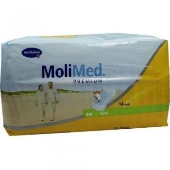 Molimed Premium Mini Pads for Light Incontinence - 14 Count
