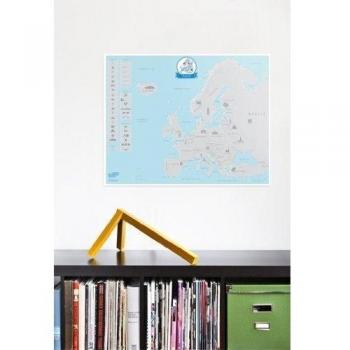 Luckies Of London, LUKEU, Mapa De Europa, Mapa Fisico De Europa, Mapa Para Rascar
