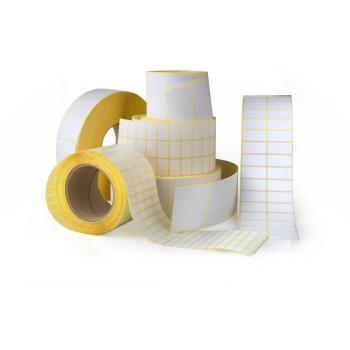 Etiqueta Adhesiva 55x89 mm de Alta Calidad con Núcleo de 25 mm