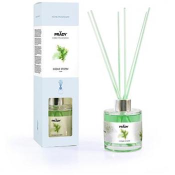 Ambientador Premium Cedar Storm - Frasco de Cristal 130ml con Varitas Difusoras