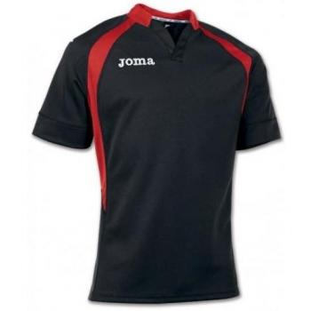 Joma - Camiseta prorugby negro-rojo m/c para hombre
