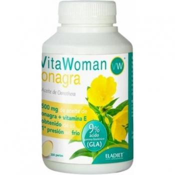 Eladiet VitaWoman Aceite de Onagra 500mg 200 Perlas
