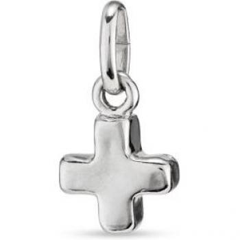 UNO de 50 - Silver Plated Cross Charm from the Charms Collection