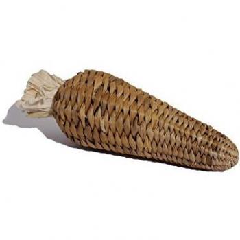 Naturals Animal Activity Toy Banana Leaf Carrot Stuffer, pequeño, Transparente