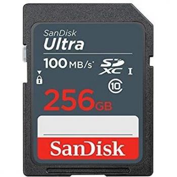 SanDisk Ultra Lite SDXC 256GB UHS-I Class 10 Memory Card (100 MB/s)