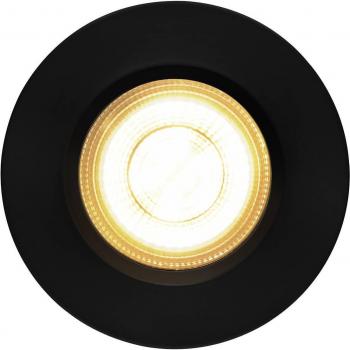 Nordlux Lámpara empotrada LED Dorado Smart, negro