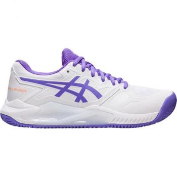 Asics Gel-Challenger 13 Clay Blanco Y Morado Mujer 1042A165-104