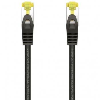 Cable de Red S/FTP RJ45 Aisens A146-0486 Cat.7 LSZH AWG26 PIMF 600MHz 1m Negro