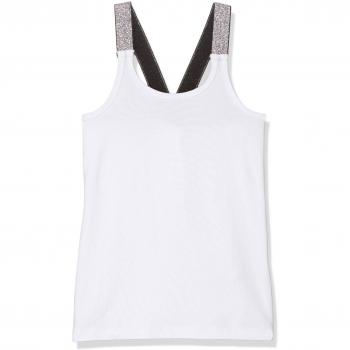 Name IT NOS Nkfvals XSL Racer Tank Top Noos Camiseta sin Mangas Blanco Bright White, 122/128