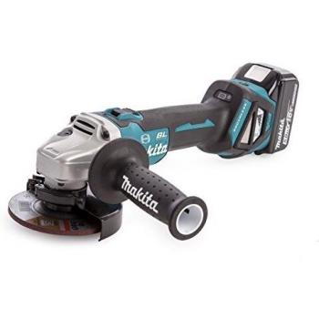 MAKITA DGA463RTJ Miniamoladora 18V 5,0Ah 115Mm, 18 V, Negro