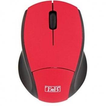 Tznb raton optico inalambrico rojo ultra compacto ideal para portatil pc