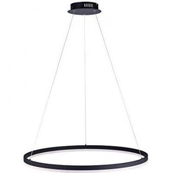 Lámpara de Techo LED Titus Regulable en Altura y Dimmable Ø 800 mm Color Antracita