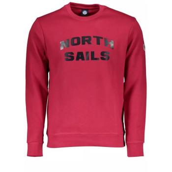 Sudadera de manga larga y cuello redondo para hombre North Sails 9024170 - Color Rojo - Talla XL