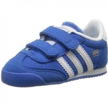 adidas Dragon CF I - Zapatillas para niños, Color Azul/Blanco, Talla 23