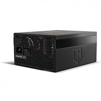 Nox Hummer X 850W 80 Plus Gold -NXHUMMERX850WGD- Fuente de alimentación 850W, ATX 12V, Ventilador ultrasilencioso de 120mm, condensadores electrónicos japoneses certificados, Color Negro