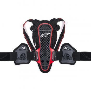 Alpinestars Nucleon KR-3 CE Level 2 Motorcycle Back Protector - Black/Red Size L