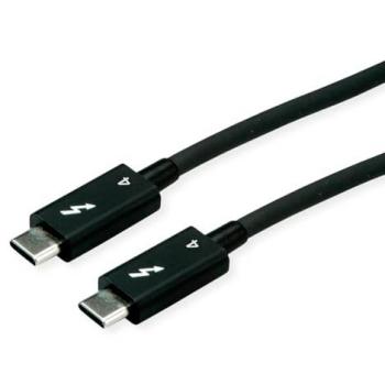 Cable USB C Thunderbolt 4 1,5 m 40 Gbps 100W Negro