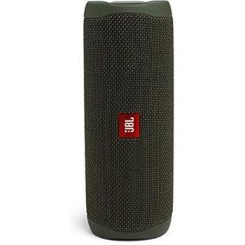 Altavoz Bluetooth JBL Flip 5, 20W, Resistente al Agua IPX7, Color Verde