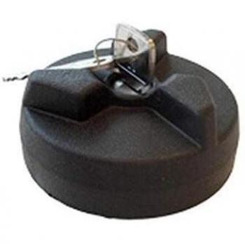 HELLA 8XY 007 101-001 Tapa, depósito de combustible - PT36 - negro - Plástico - con cerradura/con llave