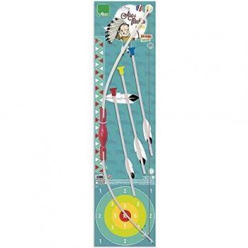 Juego de Arco de Madera con 3 Flechas y Diana - Vilac