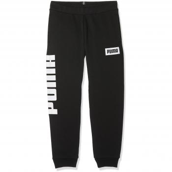 PUMA Rebel Sweats Pantalones, Niños, Negro