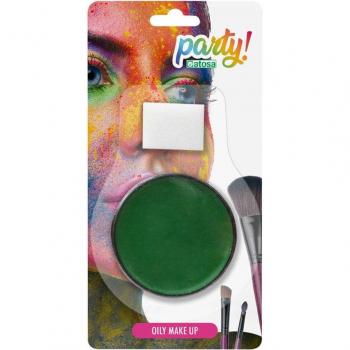 BB Carnival - Pintura Facial Verde para Fiesta 100ml, a base de agua, fácil de aplicar y remover, no tóxica, resistente al sudor y adecuada para pieles sensibles