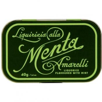 Amarelli Regaliz Menta 40 g - Favette Verde