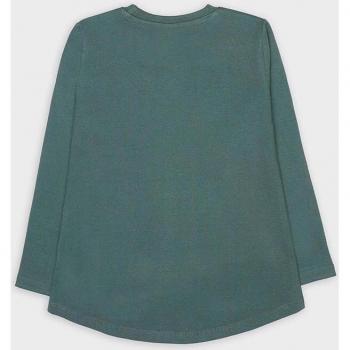 Camiseta de manga larga verde oscuro para niñas (2-16 años) de Street Monkey