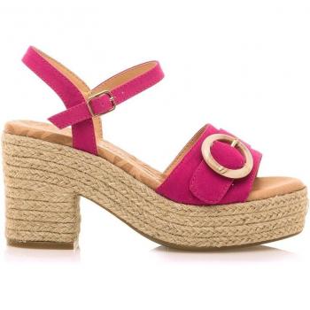 Sandalias Mustang Courtney - Rosa con plataforma y tacón bloque para mujer