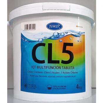 Cloro Tamar 5 Acciones Pastillas 4 Kilos
