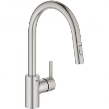 Grifo Monomando de Fregadero Grohe 31486DC1 Supersteel