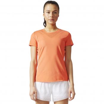 adidas Feminine tee Camiseta, Mujer, Naranja