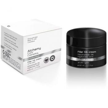 ALCHEMY CARE COSMETICS Filler HA - Crema Hidratante con Ácido Hialurónico y Niacinamida - 50 ml