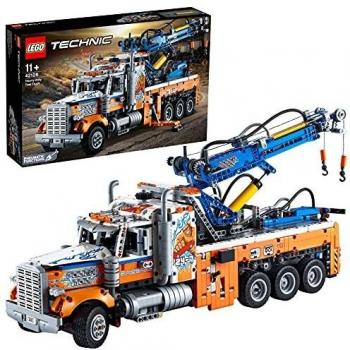 LEGO 42128 Technic Camión Remolcador de Gran Tonelaje, Juguete de Construcción de la Serie Ingeniería para Niños