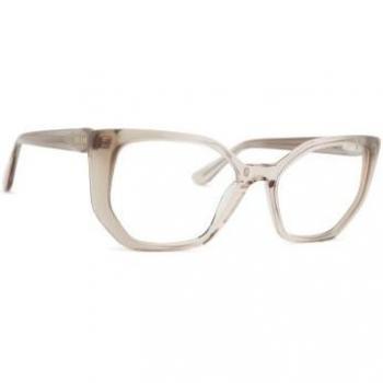 Gafas Graduadas Guess GU2966 047 - Diseño de Mariposa, Color Marrón/Rosa/Transparente, Material Plástico, Talla 52