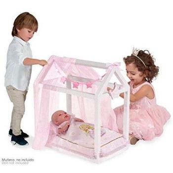 Cama Casita Madera de Muñecas María Decuevas 55028