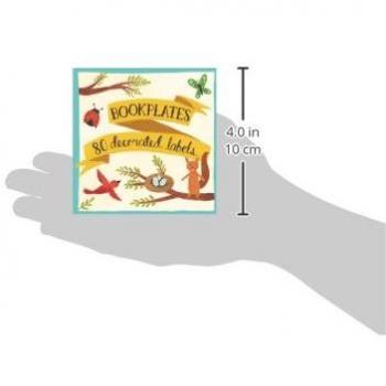 Forest Friends Bookplate Book of Labels