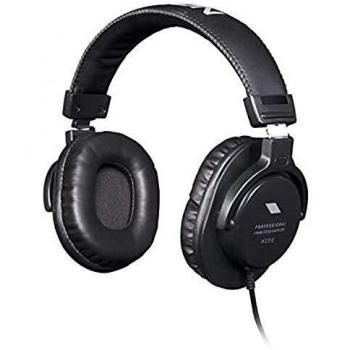 Auricular Profesional Proel EIKON H200 Cerrado Dinámico Circumaural con Cable Negro