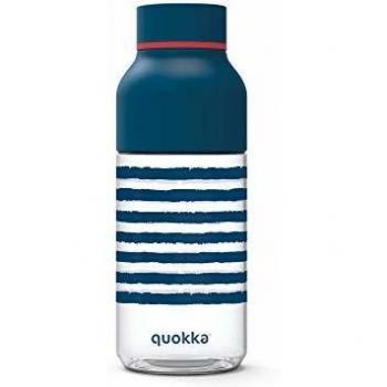 Quokka Ice - Navy 570 ML| Botella de Agua Reutilizable de Tritan - Libre de BPA | Amplia Apertura para Rellenar y con tapón antigoteo