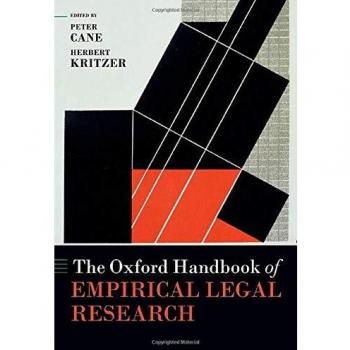 Oxford Handbook of Empirical Legal Research: Comprehensive Guide to Evidence-Based Legal Studies