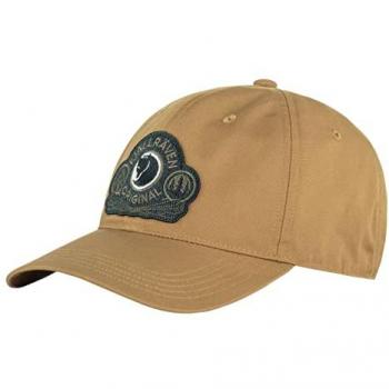 Gorra Clásica Fjällräven con Insignia, G-1000® Eco, Color Marrón, Talla L-XL